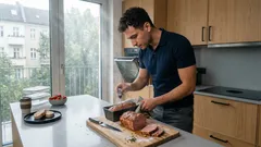 Saftiges Fleischbrot aus Putenhack: der einfache Wochenretter aus dem Ofen