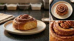 Schwedische Zimtschnecken mit Pekannüssen – weich, saftig und mit einfachem Zuckerguss