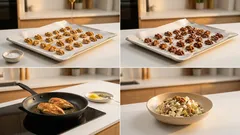 Waldorfsalat ohne Mayo: mit Joghurt-Dressing, Hähnchen und Honig-Walnüssen