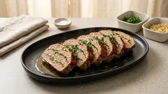 Saftiger Hackbraten mit Petersilie aus der Kastenform – so gelingt er zuverlässig