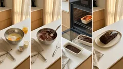 Saftiger Schokokuchen aus der Kastenform – mit Orangensaft und knackiger Kuvertüre