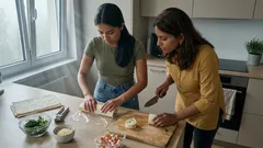 Lavash-Rolle mit Matrjoschka-Effekt: das Fingerfood, das am Buffet alle überrascht