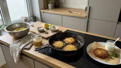 Draniki ohne Mehl: so werden Kartoffelpuffer richtig knusprig