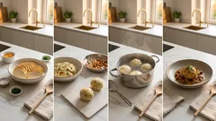 Semmelknödel mit Pfifferling-Rahmsauce – locker, saftig und richtig cremig