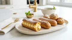 Brandteig, der sicher aufgeht: Type 1050 + Vollkorn für Windbeutel & Éclairs