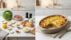 Hackfleisch-Wirsingauflauf aus dem Ofen – saftig, cremig und perfekt für kalte Tage