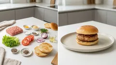 Geflügelburger mit Putenpatty: so bleiben sie saftig – mit süß-scharfer Chilisauce