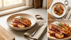 Lachs aus dem Ofen mit Harissa-Kartoffeln – wenig Aufwand, richtig saftig