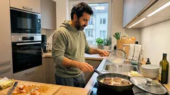 Reis mit Frikadellen aus einer Pfanne: saftiges One-pan-Rezept für jeden Tag