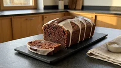 Saftiger Schokoladenkuchen aus der Kastenform – mit Kakao und zwei Glasuren