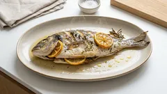 Kräuter-Dorade aus dem Ofen – saftig mit Zitrone, Knoblauch und Rosmarin