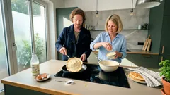 Kefir-Käse-Pfannkuchen in 15 Minuten: das schnelle Wohlfühl-Frühstück