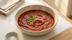Klassische Tomatensauce aus Dosentomaten – unkompliziert und richtig aromatisch