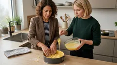 Limonnik Rezept: saftiger Zitronenkuchen mit mürbem Teig und intensiver Füllung