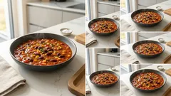 Veganes Chili sin Carne: würzig, sättigend und in 30 Minuten auf dem Tisch