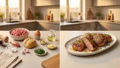 Klassische Frikadellen wie von Oma – außen goldbraun, innen richtig saftig