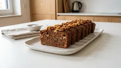 Saftiger Lebkuchen vom Blech mit Walnüssen – ohne Ausstechen, in 20 Minuten gebacken