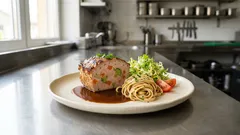 Saftiger Puten-Gemüse-Hackbraten aus dem Ofen – mit Brokkoli und Möhren