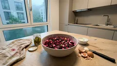 Lasca: der frische Rote-Bete-Salat mit Kräutern und Ei, der jedes Gericht aufpeppt